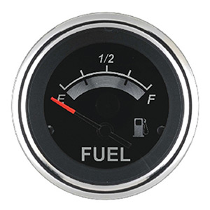 Black Sterling Fuel Gauge