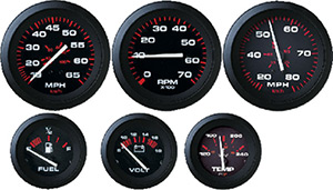 Twin Engine Inboard & Inboard/Outboard Add-On Gauge Kit