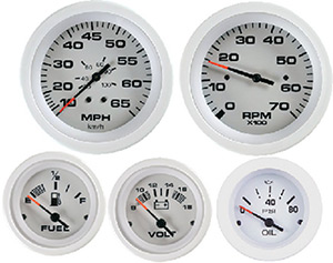 Twin Engine Outboard Add-On Gauge Kit