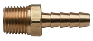 Barb-Brass Male 3/8X1/8NPT