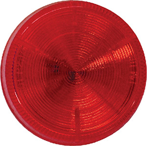 Piranha LED Clearance/Sidemarker Light, 2" Dia, Red"