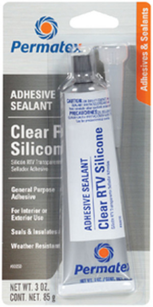 Clear RTV Silicone Adhesive Sealant