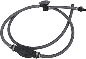 Attwood Fuel Line Hose Kit 3/8" x 6' With Fuel Demand Valve and Sprayless Connector For Evinrude"