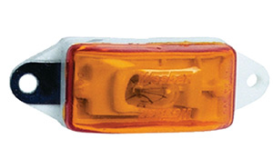 Amber Sm/Clr Light Ear Mount