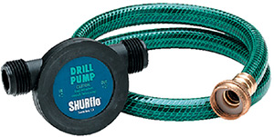 SHURFLO 200 GPH Drill Pump 1/4" Shaft (Includes hoses)"