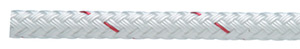 White Sta-Set Polyester Double Braid, 3/16" x 600'