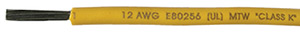 Primary Tinned Copper Wire, 100' 14awg Yellow