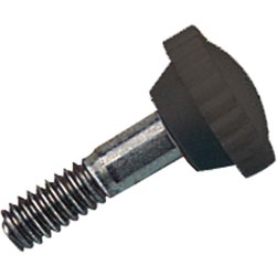 Head Screw Nylon 1/4" Black