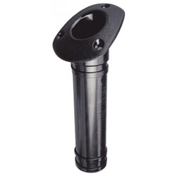 Flush Mnt Rod Holder Abs Black