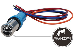 Bluewater 22mm Switch and 36 Inch Harness with Wash Down Laser Logo, On / Off Function