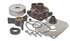 Water Pump Kit, Complete (3 Vane Impeller)