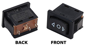 Rocker Trim Switch for Hardin Controls