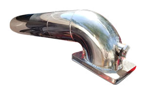 Seaward Standard 4" Bravo Dry Tailpipes