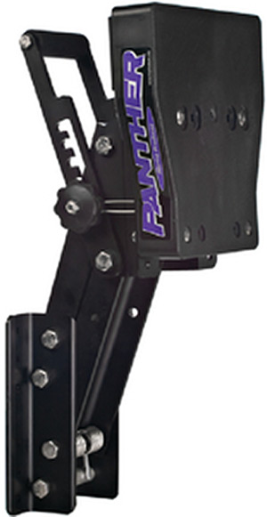 Panther 4 Stroke Outboard Motor Bracket Max 15 HP, 10" Lift, Aluminum"