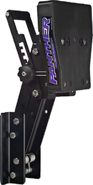 Panther 4 Stroke Outboard Motor Bracket Max 35 HP, 10" Lift, Aluminum"