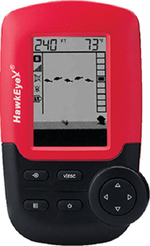 HawkEye FishTrax 1 Portable Fish Finder With VirtuView ICON Display