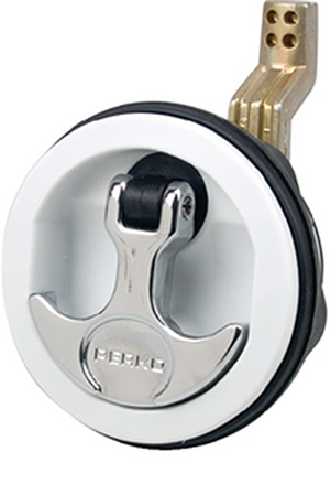 Flush Pulls Flush Latch White