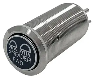 Bluewater 22mm Adjustable Breaker Switch with Spreader FWD Laser Logo, On / Off Function