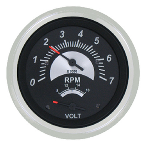 Black Sterling Gas Engine Tachometer, 7000 RPM