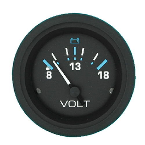 Eclipse 12V Voltmeter 8-18