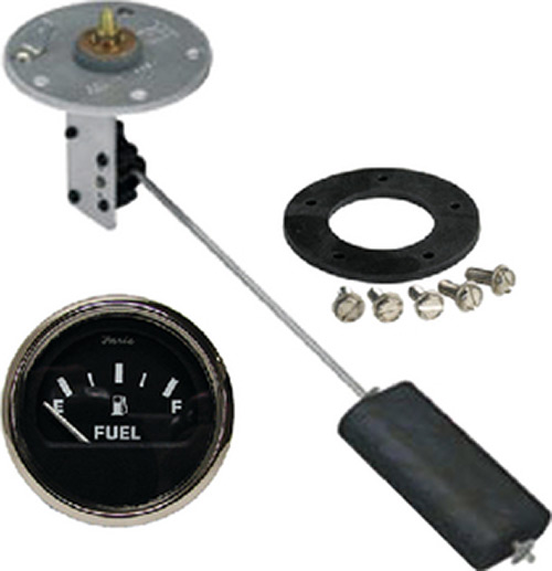 Moeller Swingarm Electric Sending Unit Complete Kit With Dash Mounted Gauge For 4 to 28" Tank Depth"