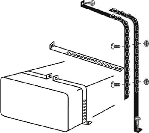 Tank Cradle Hold Down Kit