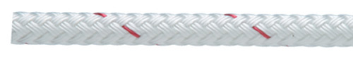 White Sta-Set Polyester Double Braid, 1/2" x 600'