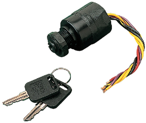 3 Position Magneto Style Ignition/Starter Switch