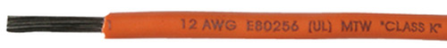 Primary Tinned Copper Wire, 100' 14awg Orange