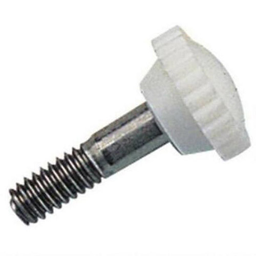 Head Screw Nylon 1/4" White