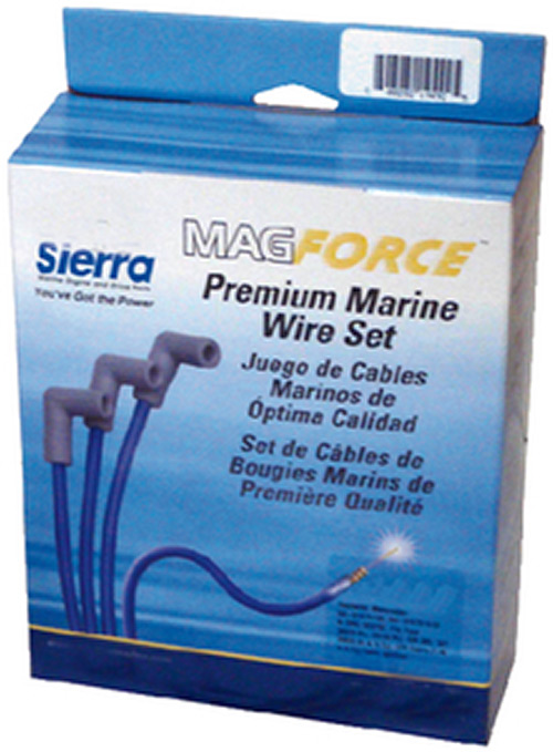 Premium Marine Spark Plug Wire, 10" 5/Pk"