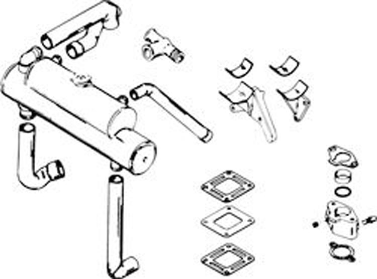 CLOSED COOLING KT Mercruiser 860427A4