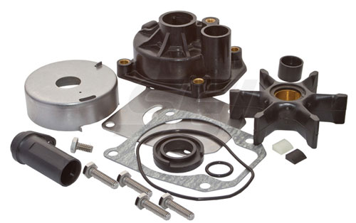 Water Pump Kit With Housing (Wedge Key)