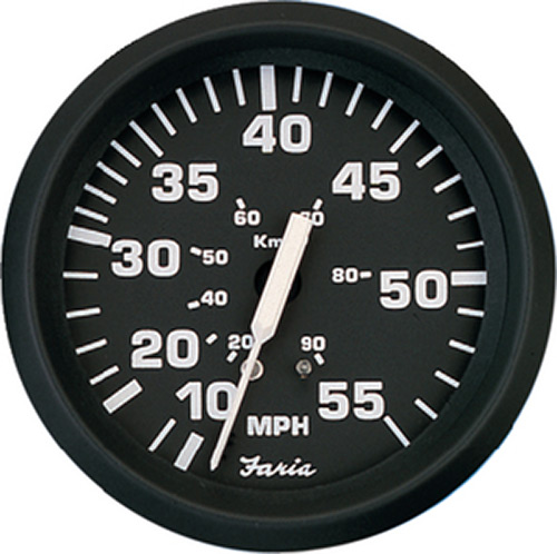 Faria Euro 2" Voltmeter Gauge (10-16 VDC)"