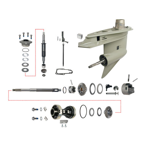 Complete Gear Housing- Assembly Kit