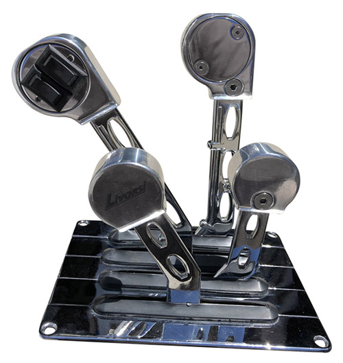 Hardin Marine - Livorsi Billet Four Handle Throttle / Shifter Controls