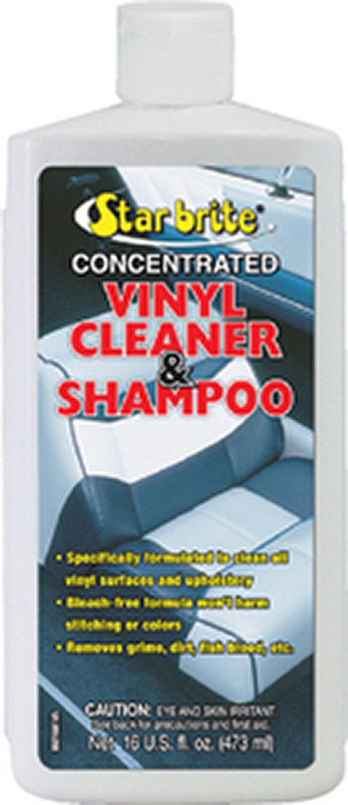 Vinyl Cleaner & Shampoo, 16 oz.